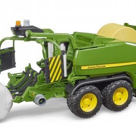 Bruder Scale 1:16 John Deere C441R round bales press